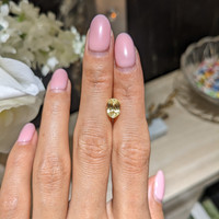 2.17 Ct. Yellow Sapphire from Ceylon (Sri Lanka) Life Style