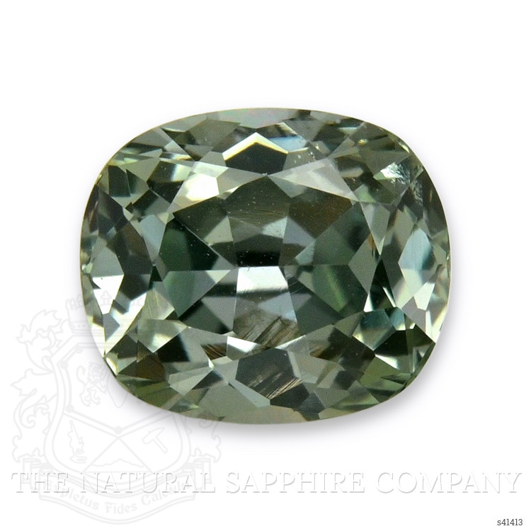 0.88 Ct. Green Sapphire from Montana