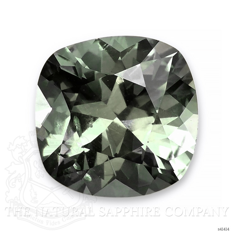 0.88 Ct. Green Sapphire from Montana