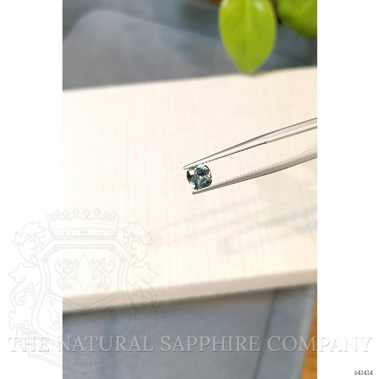0.88 Ct. Green Sapphire from Montana
