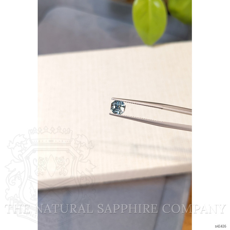 0.86 Ct. Bluish Green Sapphire from Montana
