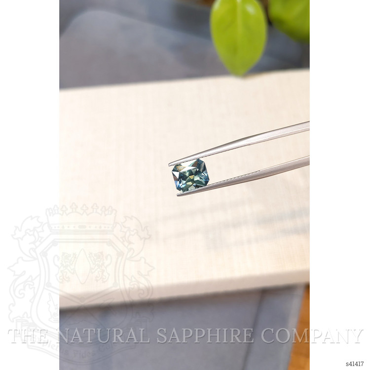 2.49 Ct. Bluish Green Sapphire from Montana