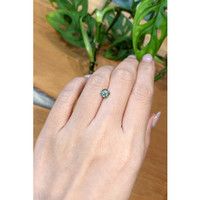 1.09 Ct. Green Sapphire from Montana Life Style