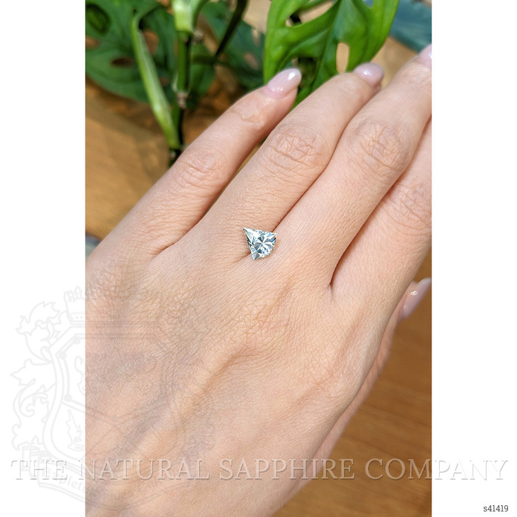 1.50 Ct. Green Sapphire from Montana
