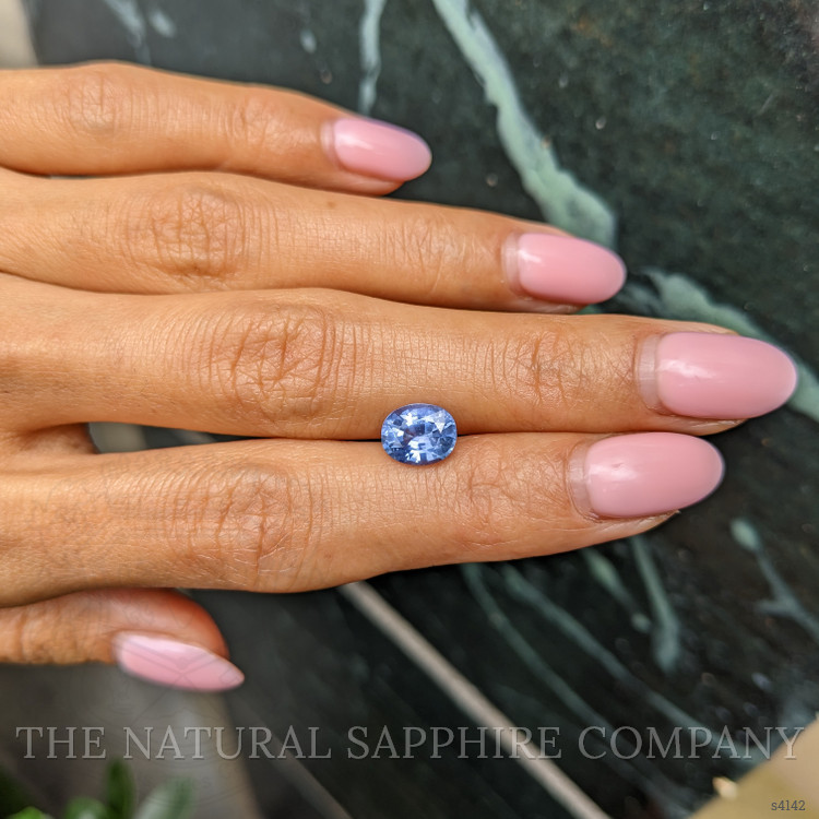 2.35 Ct. Blue Sapphire from Ceylon (Sri Lanka)