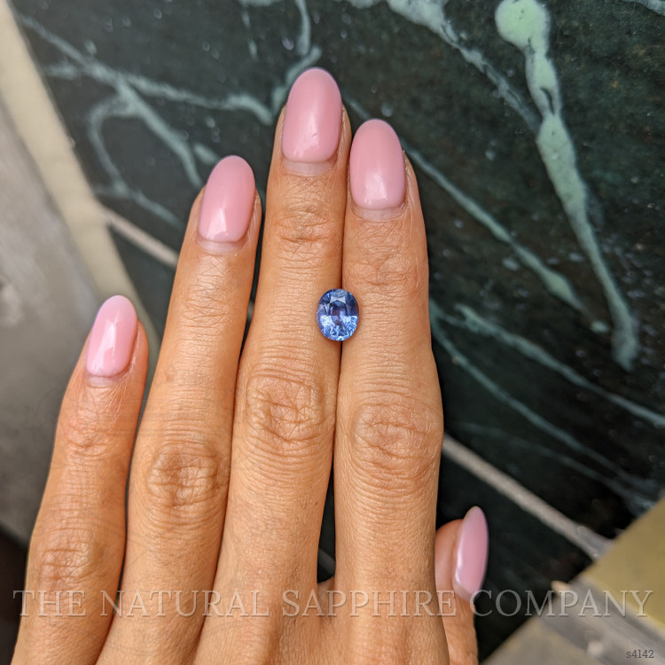 2.35 Ct. Blue Sapphire from Ceylon (Sri Lanka)