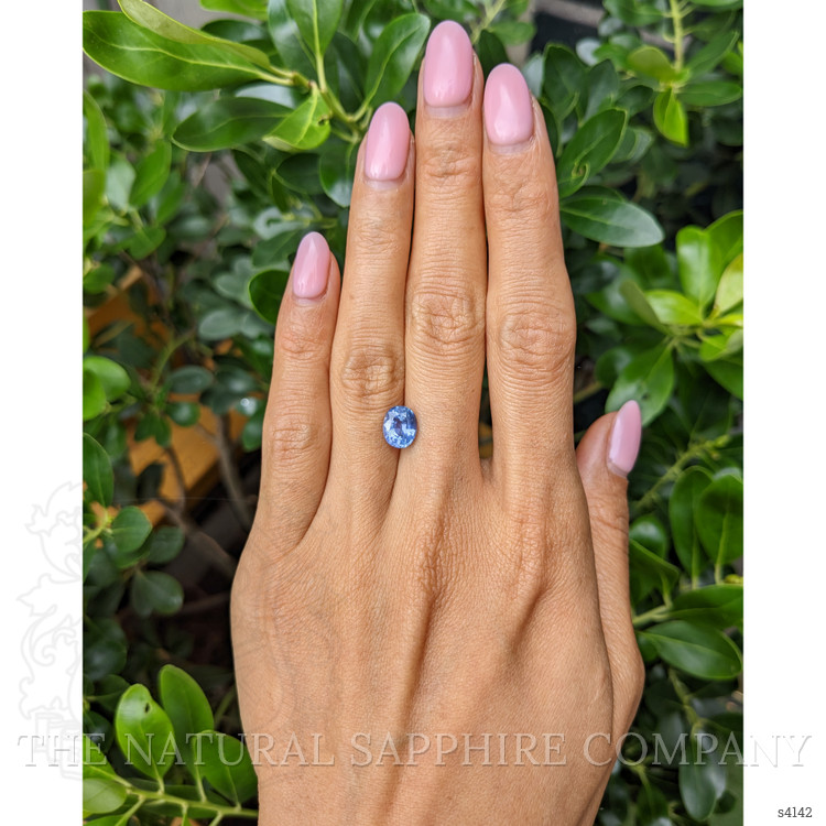 2.35 Ct. Blue Sapphire from Ceylon (Sri Lanka)