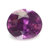 0.56 Ct. Pinkish Purple Sapphire from Ceylon (Sri Lanka) Video