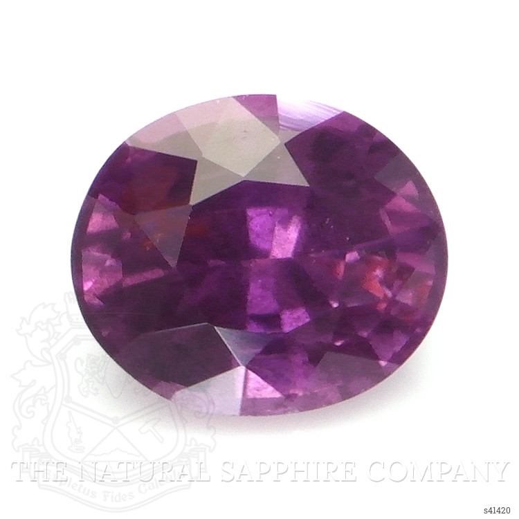 0.56 Ct. Pinkish Purple Sapphire from Ceylon (Sri Lanka)