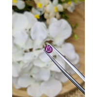 0.56 Ct. Pinkish Purple Sapphire from Ceylon (Sri Lanka) Life Style