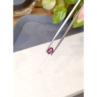 1.47 Ct. Purplish Pink Sapphire from Madagascar Life Style
