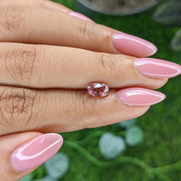 1.11 Ct. Padparadscha Sapphire from Ceylon (Sri Lanka) Life Style
