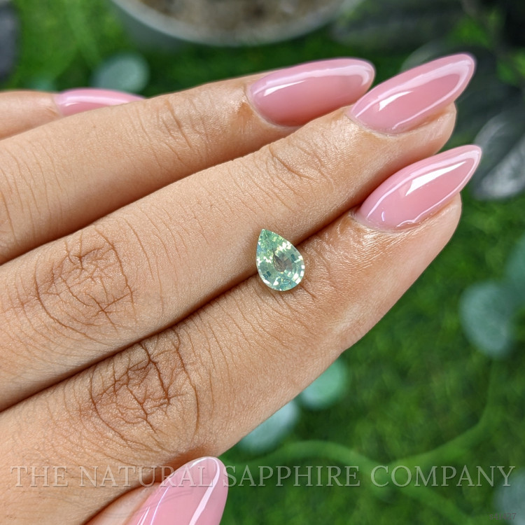 1.01 Ct. Green Sapphire from Madagascar