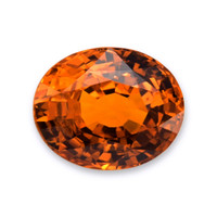 2.81 Ct. Orange Sapphire from Ceylon (Sri Lanka) Video