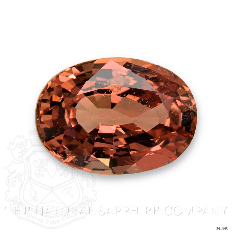 3.50 Ct. Orangish Brown Sapphire from Ceylon (Sri Lanka)