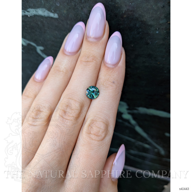 2.31 Ct. Bluish Green Sapphire from Madagascar