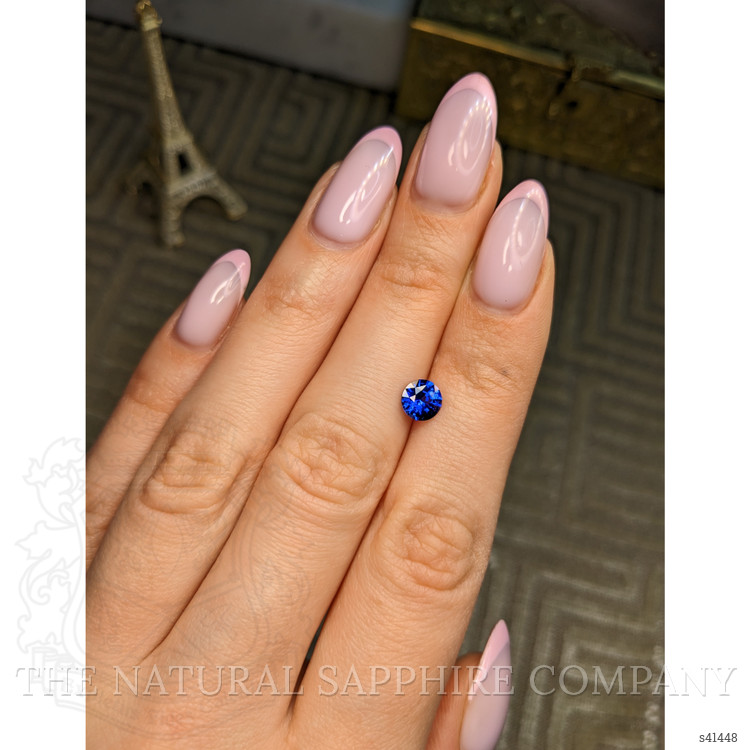 1.09 Ct. Blue Sapphire from Ceylon (Sri Lanka)