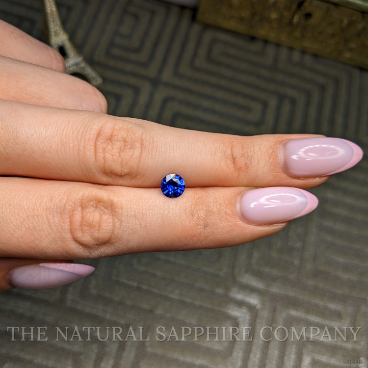 1.09 Ct. Blue Sapphire from Ceylon (Sri Lanka)
