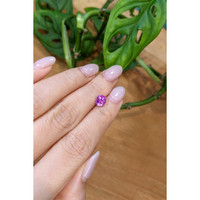 1.79 Ct. Purplish Pink Sapphire from Ceylon (Sri Lanka) Life Style