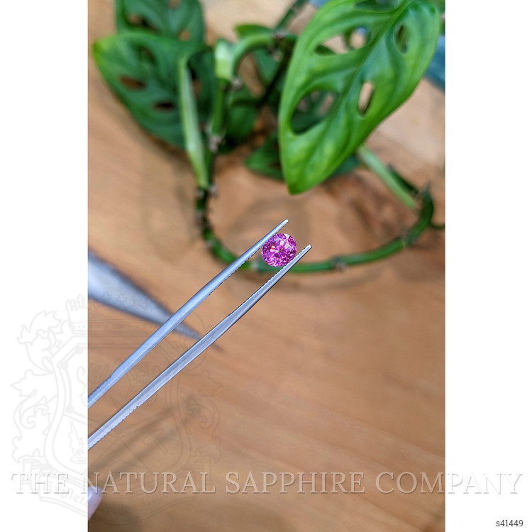 1.79 Ct. Purplish Pink Sapphire from Ceylon (Sri Lanka)