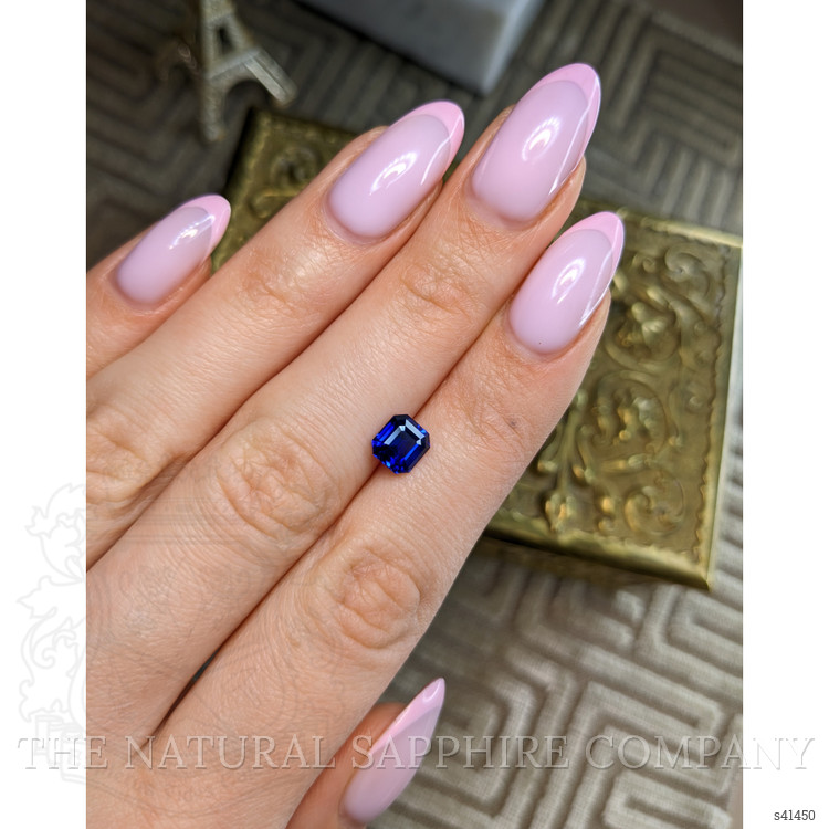 1.62 Ct. Blue Sapphire from Ceylon (Sri Lanka)