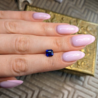 1.62 Ct. Blue Sapphire from Ceylon (Sri Lanka) Life Style