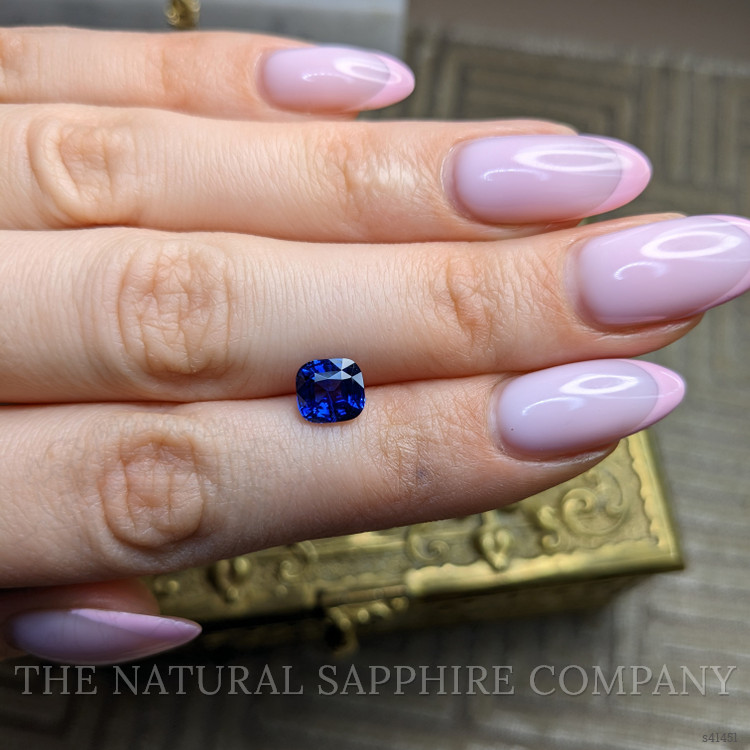 2.14 Ct. Blue Sapphire from Ceylon (Sri Lanka)