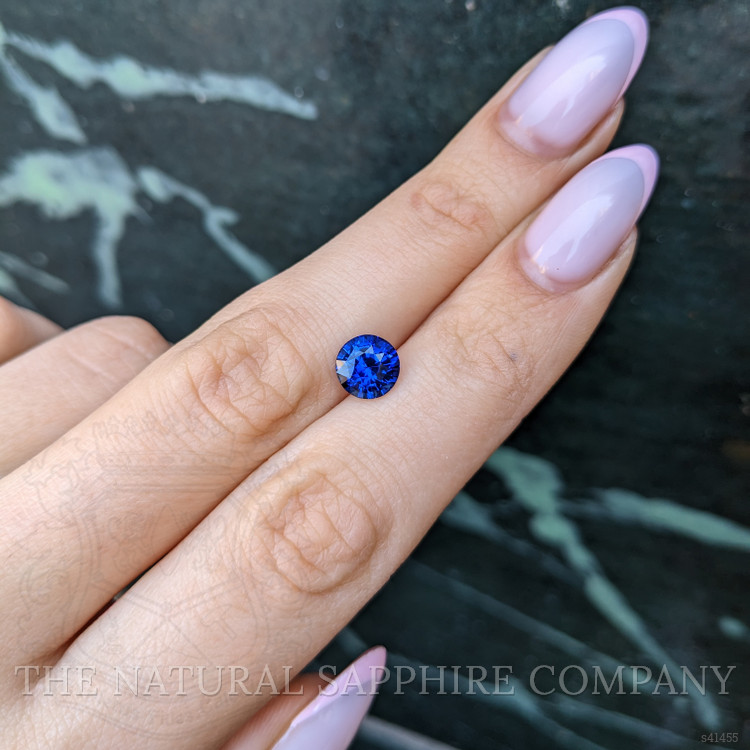 2.15 Ct. Blue Sapphire from Ceylon (Sri Lanka)