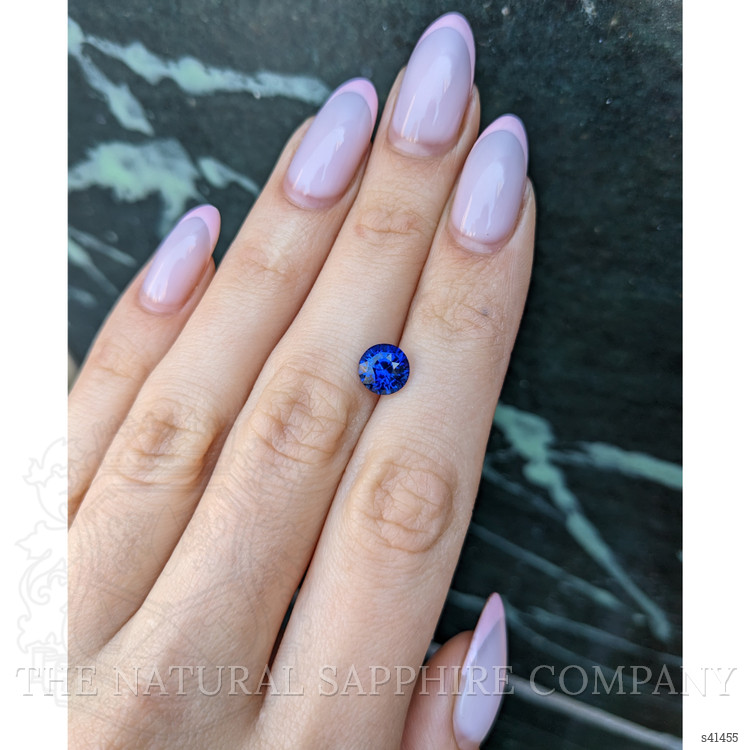 2.15 Ct. Blue Sapphire from Ceylon (Sri Lanka)