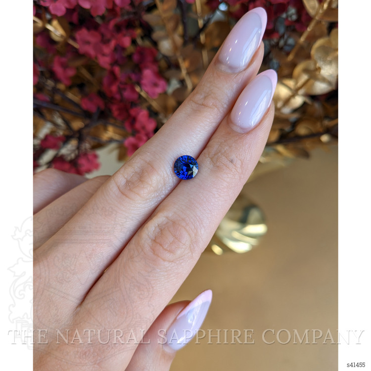 2.15 Ct. Blue Sapphire from Ceylon (Sri Lanka)