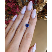 2.15 Ct. Blue Sapphire from Ceylon (Sri Lanka) Life Style