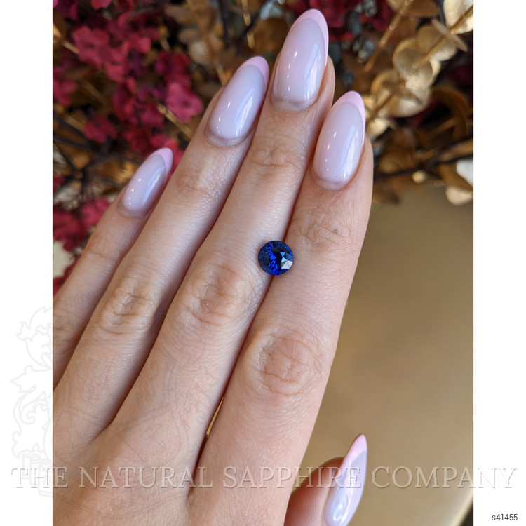 2.15 Ct. Blue Sapphire from Ceylon (Sri Lanka)