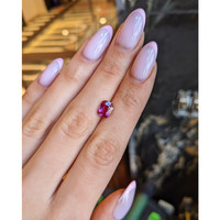 2.04 Ct. Pink Sapphire from Madagascar Life Style