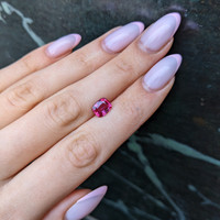 2.04 Ct. Pink Sapphire from Madagascar Life Style