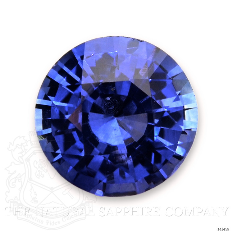 0.83 Ct. Blue Sapphire from Ceylon (Sri Lanka)