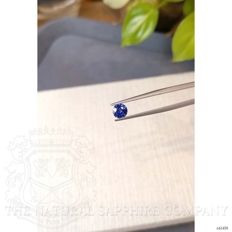 0.83 Ct. Blue Sapphire from Ceylon (Sri Lanka)