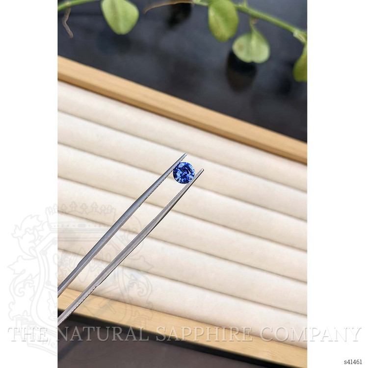 0.96 Ct. Blue Sapphire from Ceylon (Sri Lanka)
