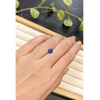 0.96 Ct. Blue Sapphire from Ceylon (Sri Lanka) Life Style