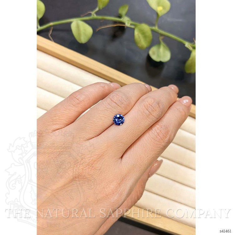 0.96 Ct. Blue Sapphire from Ceylon (Sri Lanka)