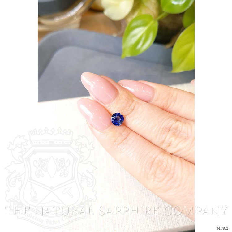 1.01 Ct. Blue Sapphire from Ceylon (Sri Lanka)