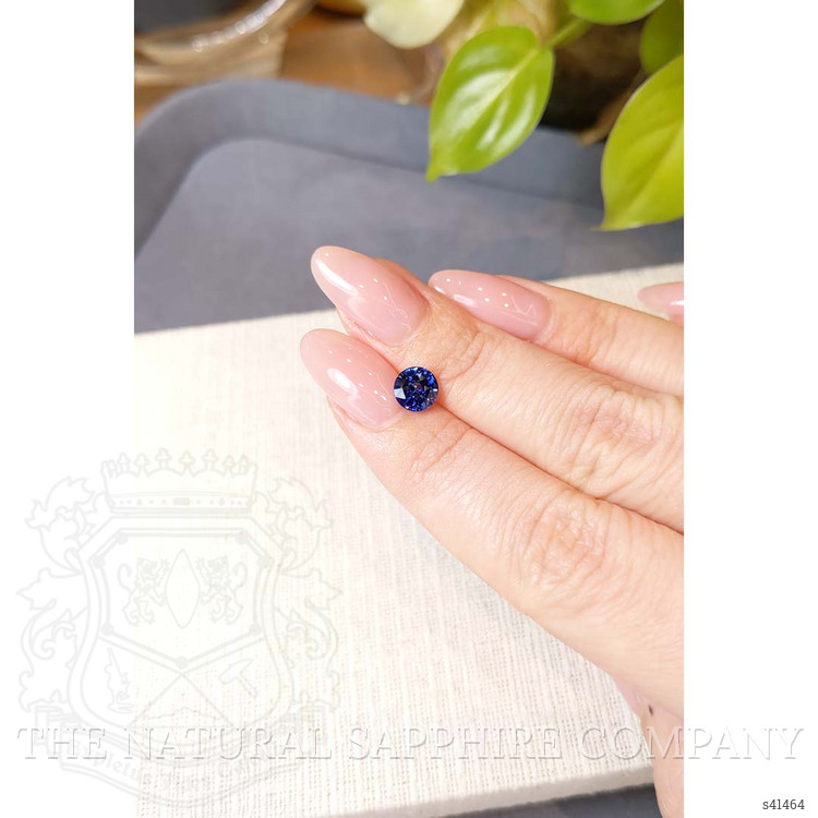 1.33 Ct. Blue Sapphire from Ceylon (Sri Lanka)