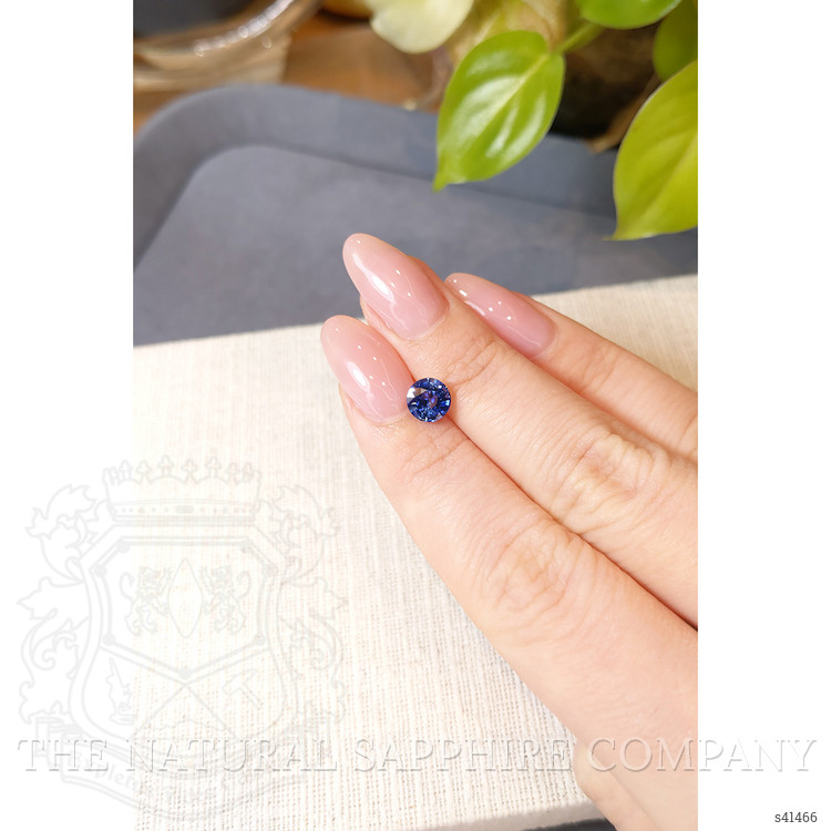 1.56 Ct. Blue Sapphire from Ceylon (Sri Lanka)