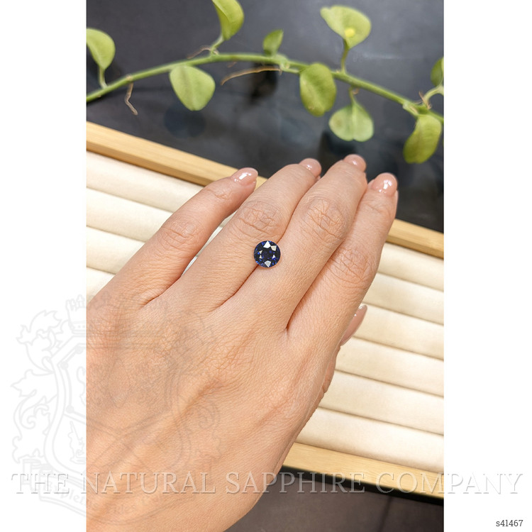 2.09 Ct. Blue Sapphire from Ceylon (Sri Lanka)