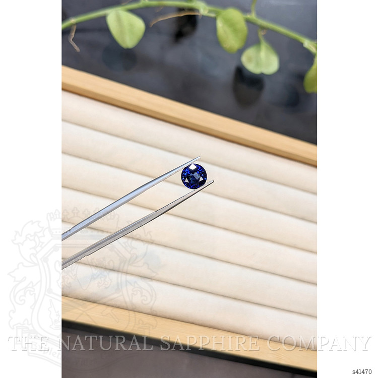2.58 Ct. Blue Sapphire from Ceylon (Sri Lanka)