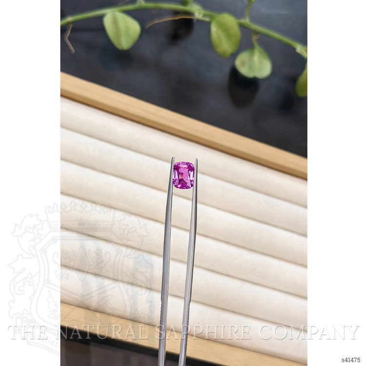 2.34 Ct. Purplish Pink Sapphire from Ceylon (Sri Lanka)