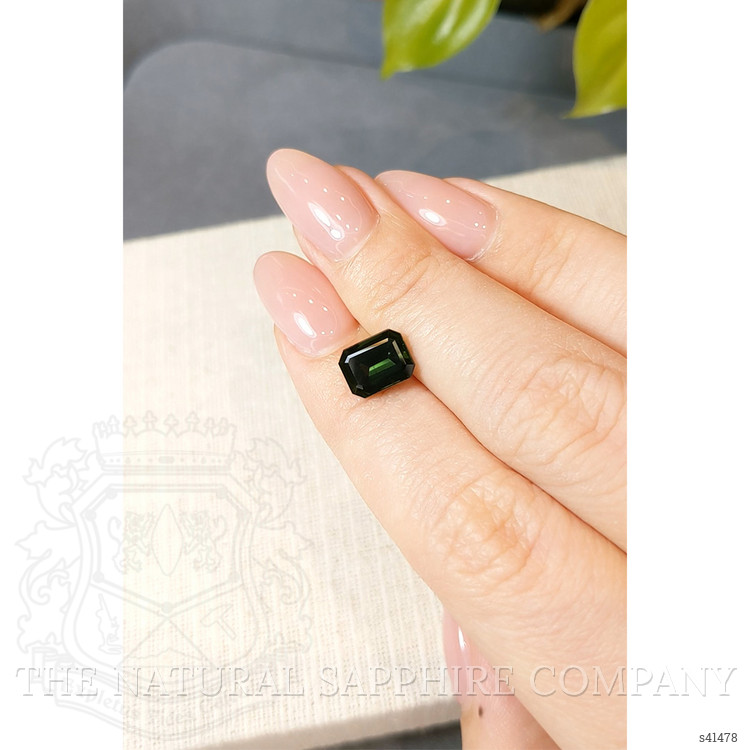 2.86 Ct. Green Sapphire from Australia