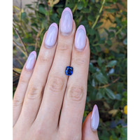 2.59 Ct. Blue Sapphire from Madagascar Life Style