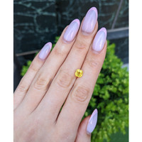 2.08 Ct. Yellow Sapphire from Ceylon (Sri Lanka) Life Style