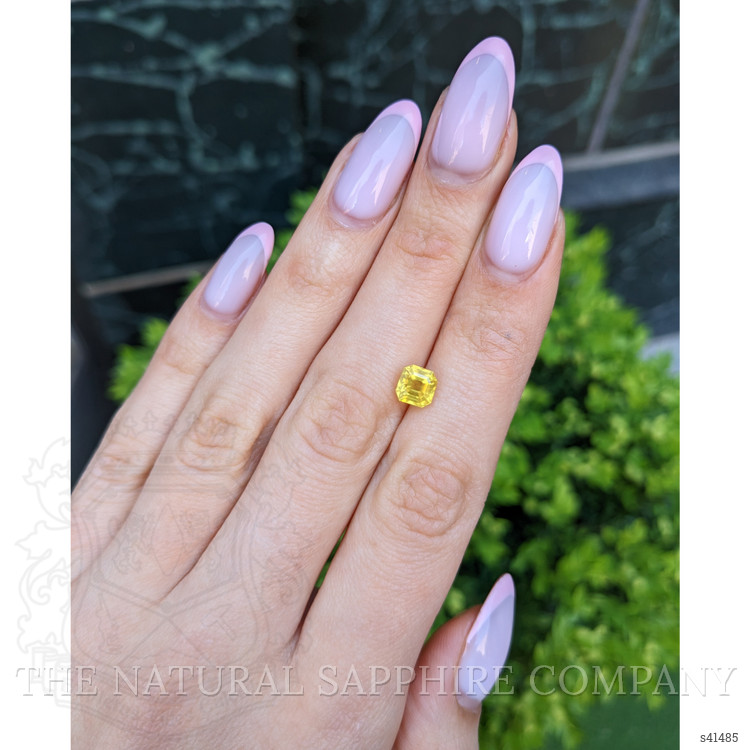 2.08 Ct. Yellow Sapphire from Ceylon (Sri Lanka)
