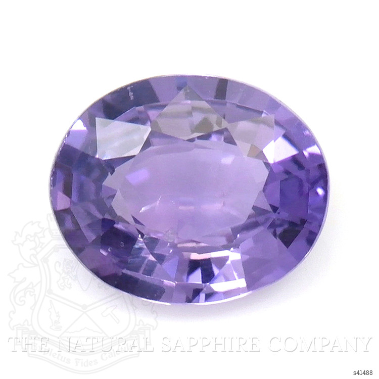 0.71 Ct. Purple Sapphire from Ceylon (Sri Lanka)
